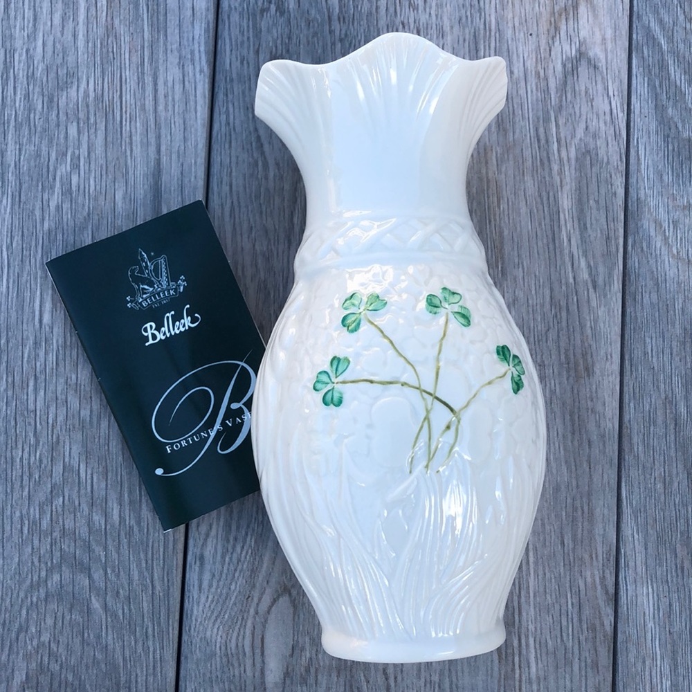Belleek China Vase